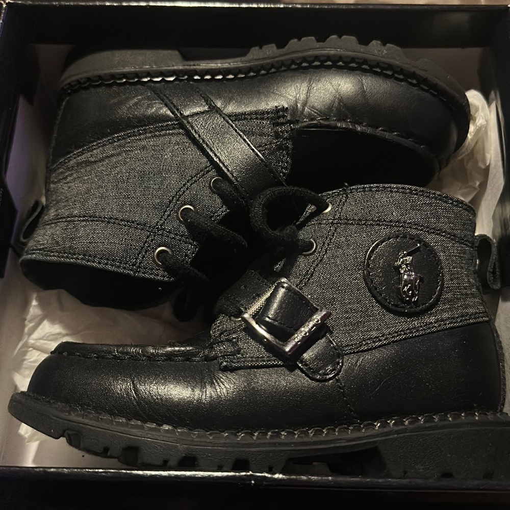 Polo boots size 10 toddler